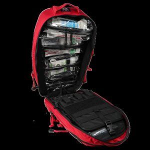 Grey Ghost Gear Medic Pack - Red With Black Zips